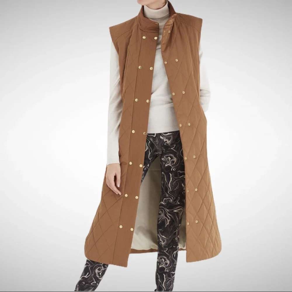 Ichi Ihannie Wa Vest Rust 34 - Picture 3 of 10